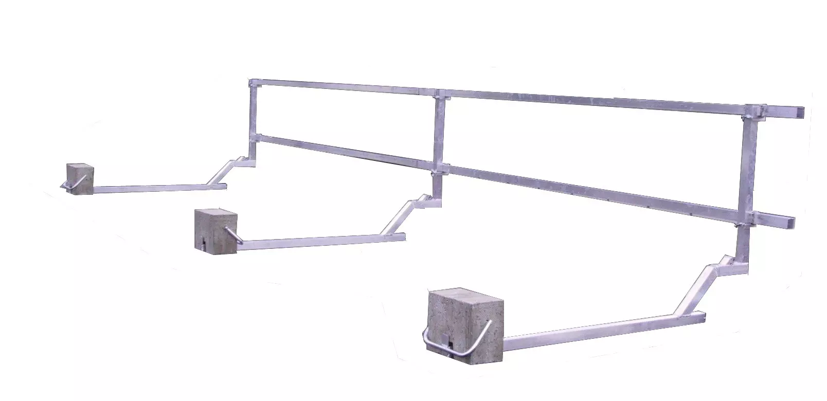 Onderdelen dakrandbeveiliging aluminium - 23008550